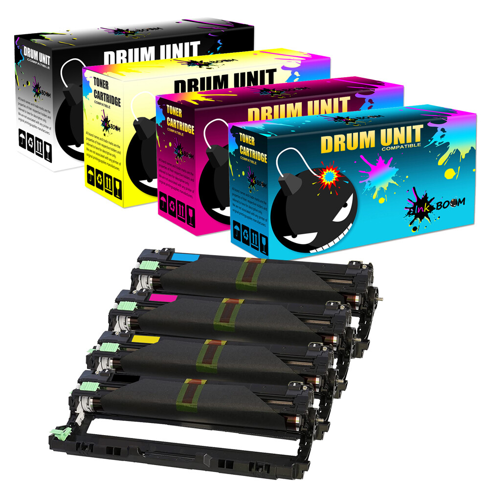 4 Drum Cartridge fits Brother DR221 MFC-9130CW MFC-9140CDN HL-3140CW HL-3142CW