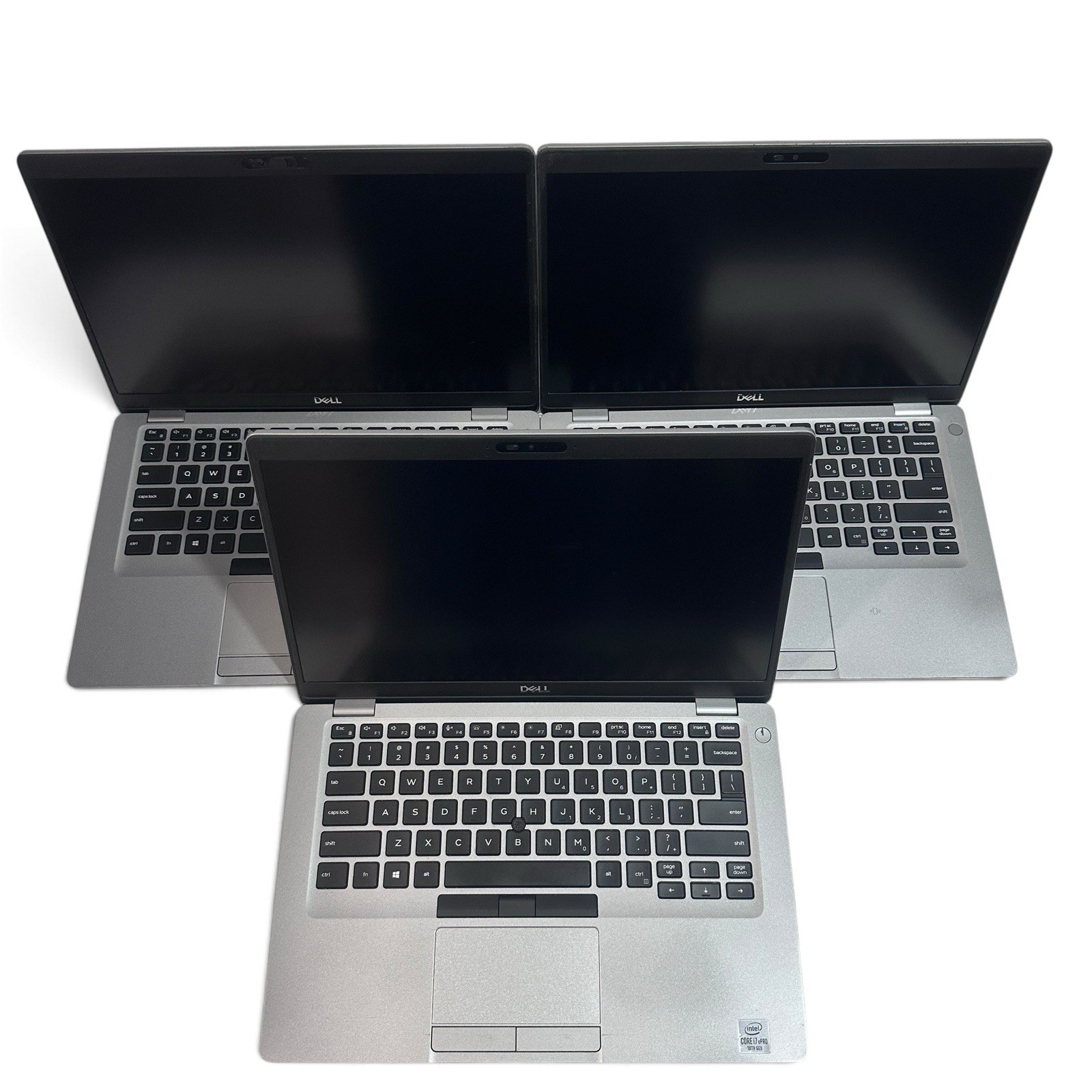 Lot Of 3pcs Dell Latitude 5410  — 10th Gen Intel Core i5, 8GB RAM, 256GB NVMe.