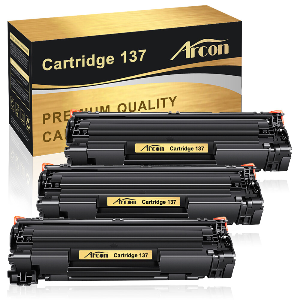 3x Toner Cartridge CRG-137 Toner for Canon ImageClass MF210 220 230 LBP151 D570