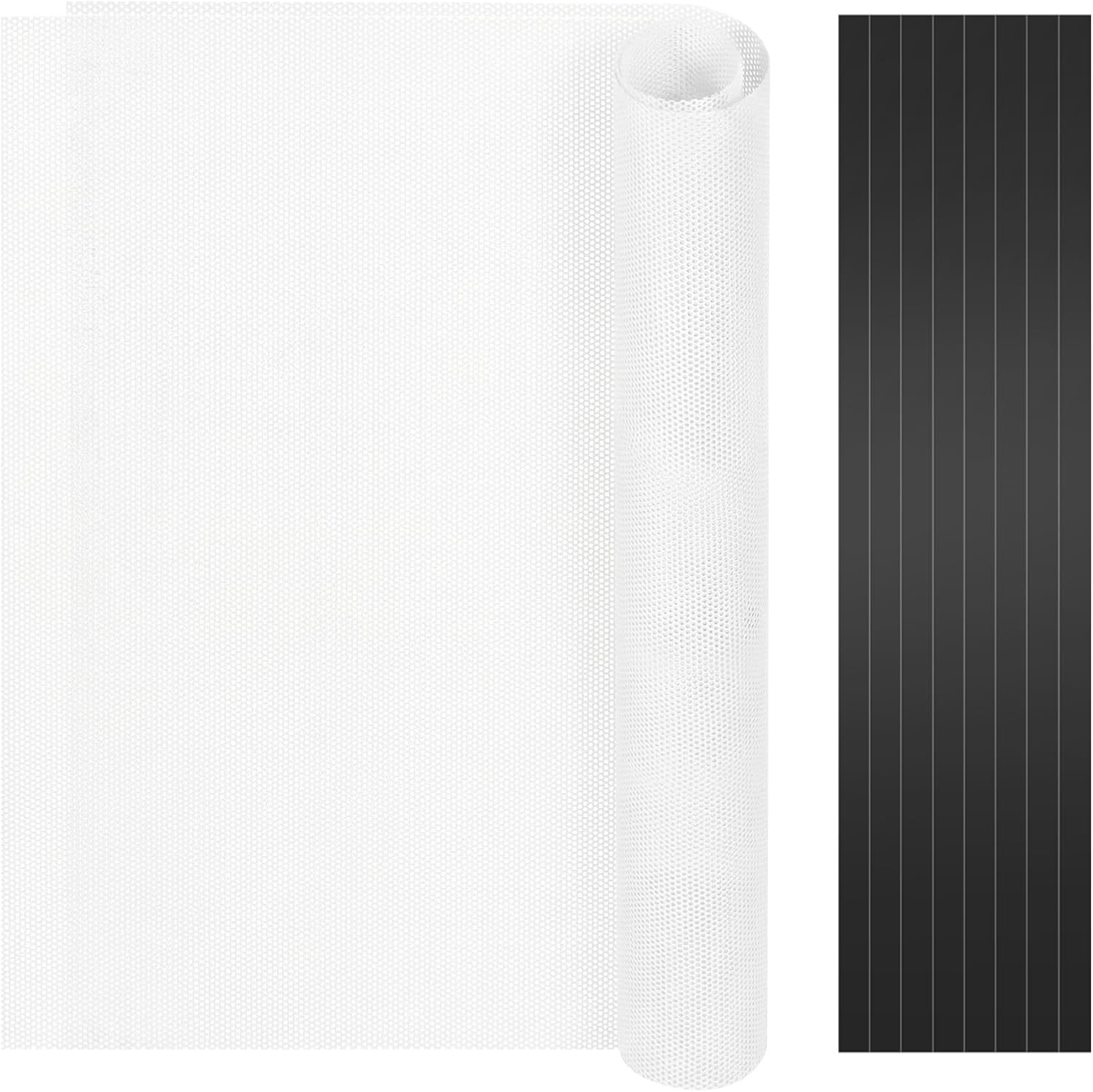 400X300Mm DIY PC Case Dust Mesh Fan Filter, 1Mm Hole, 2 PCS, White | DIY Cut-To-