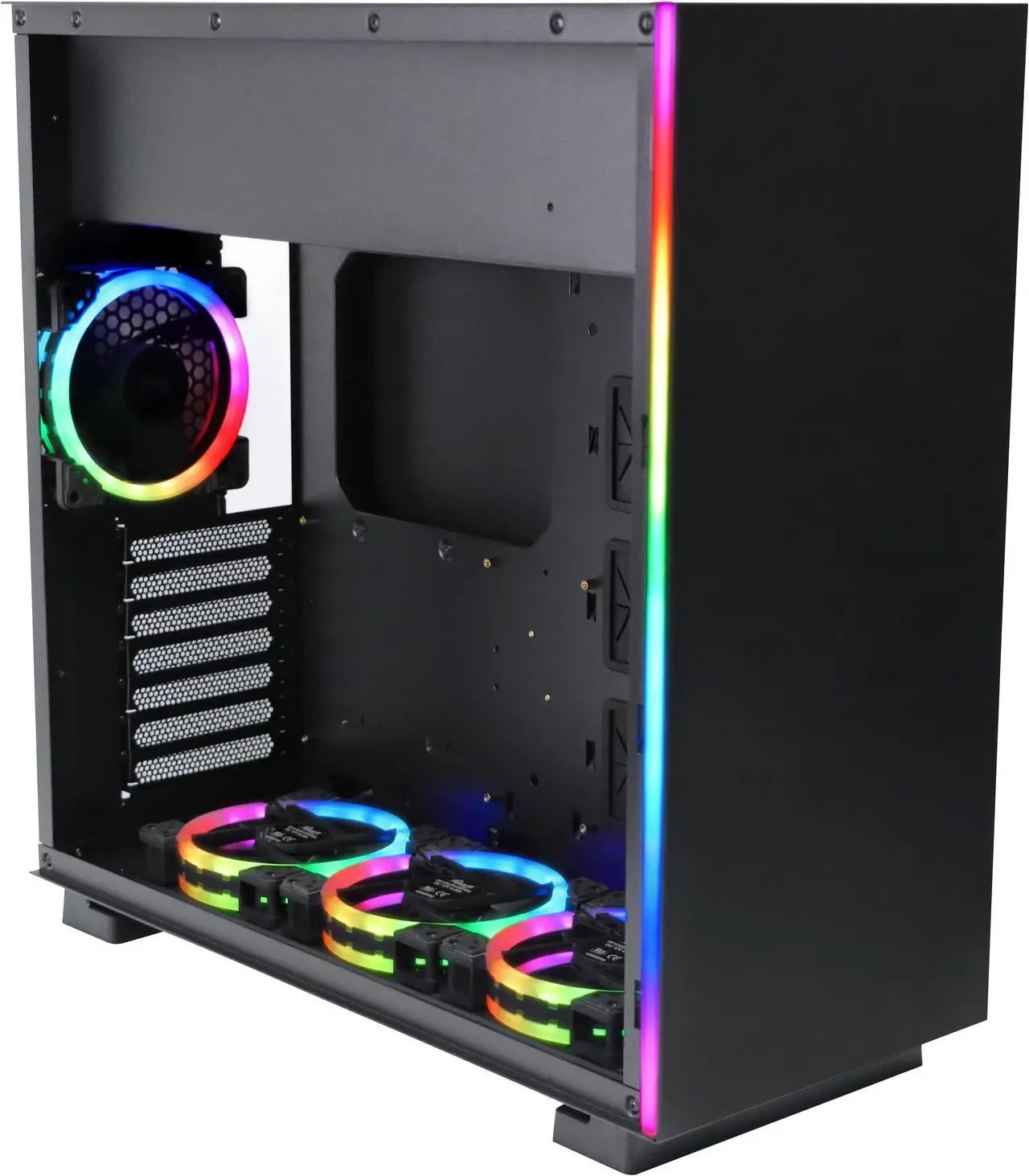 Rosewill ATX Mid Tower RGB Gaming Computer Case Prism S500