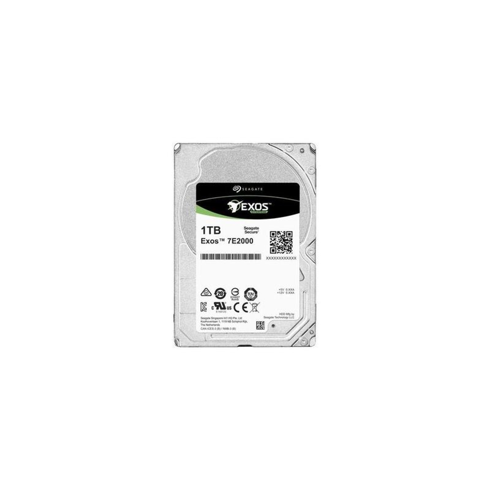 Seagate Exos 7E2000 ST1000NX0313 1TB 7200 RPM 128MB Cache SATA 6.0Gb/s 2.5" Ente