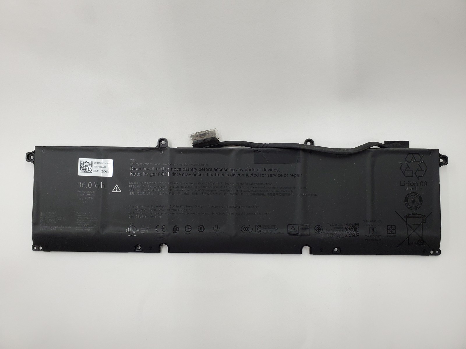 Pmt8k 6-cell Li-ion 11.7v 96wh Replacement Battery For Pro Max 16 Mc16250 And