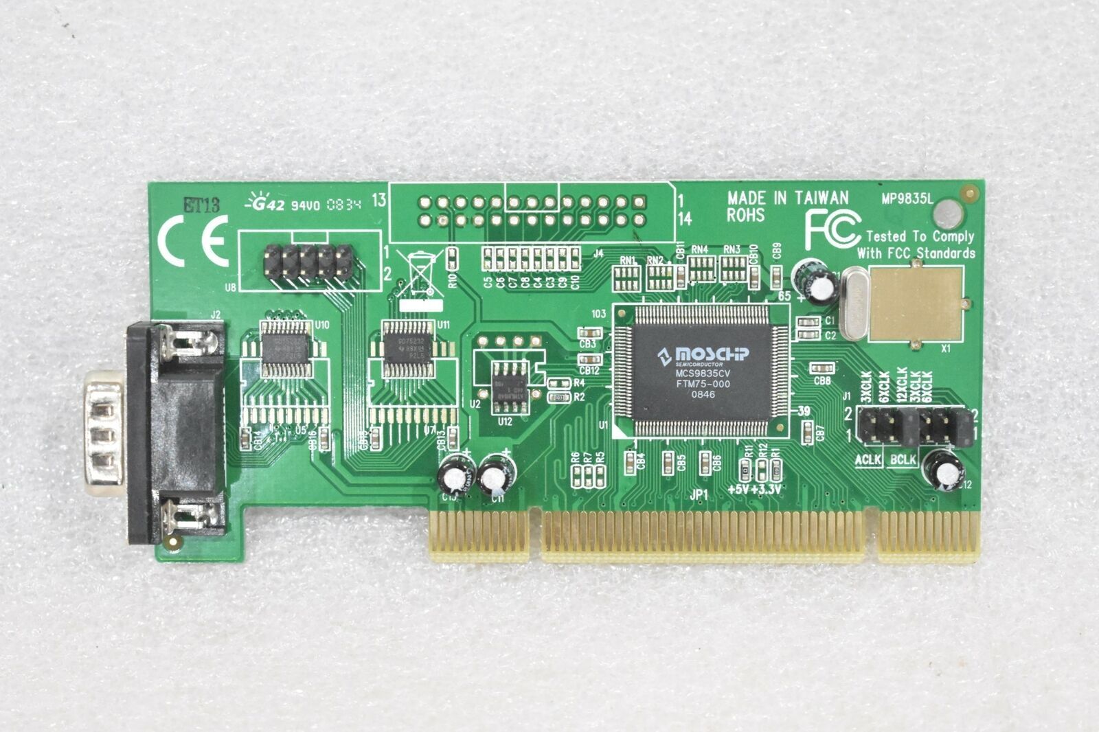 STARTECH PCI2S550_LP DUAL SERIAL PORT MP9835L, PRINTED CIRCUIT BOARD PCB