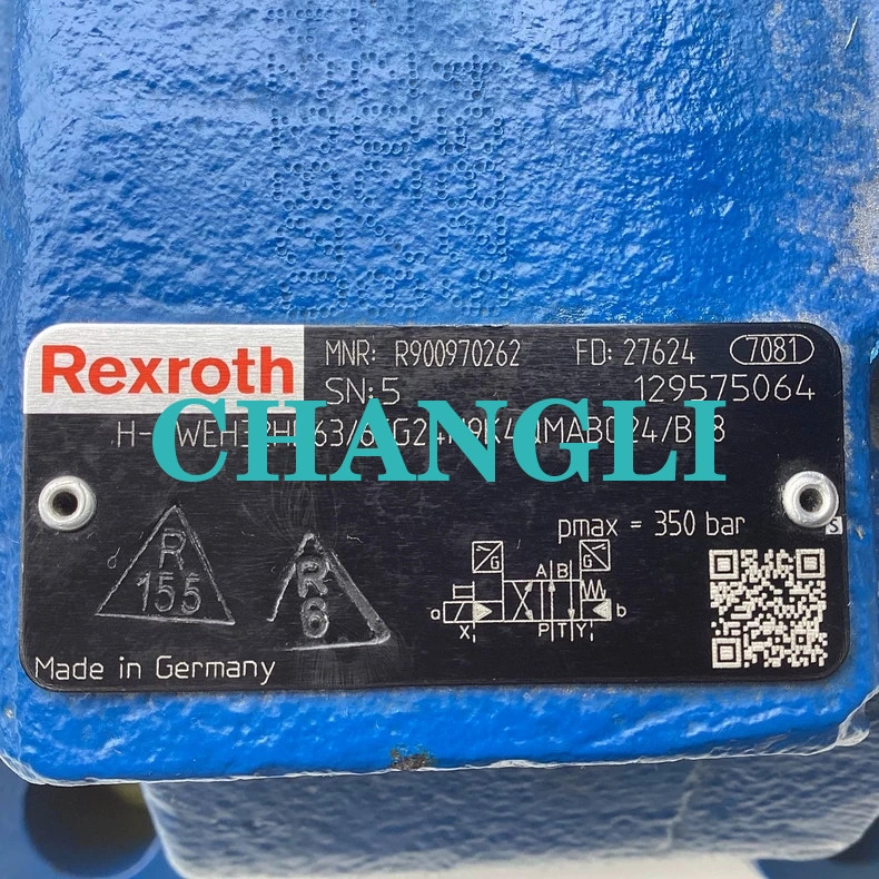 1PCS REXROTH R900970262 4WEH32HD6X/6EG24N9K4QMABG24/B08 new via FedEx or DHL