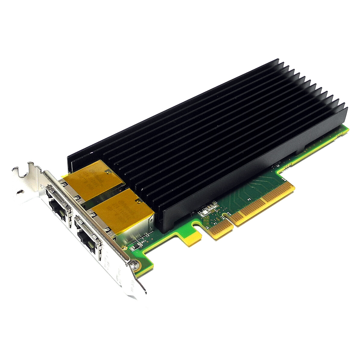 Silicom PE210G2I40-T Dual Port 10GbE PCI-Express x8 Server Adapter LP