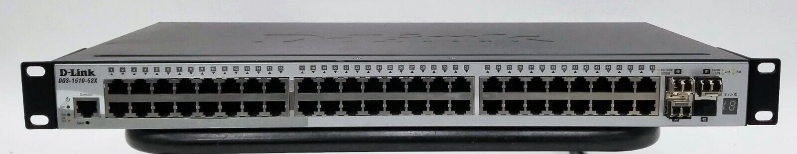 D-Link DGS-1510-52X 48-Port 1Gb Ethernet + 4-Port 10Gb SFP+ Stackable Switch