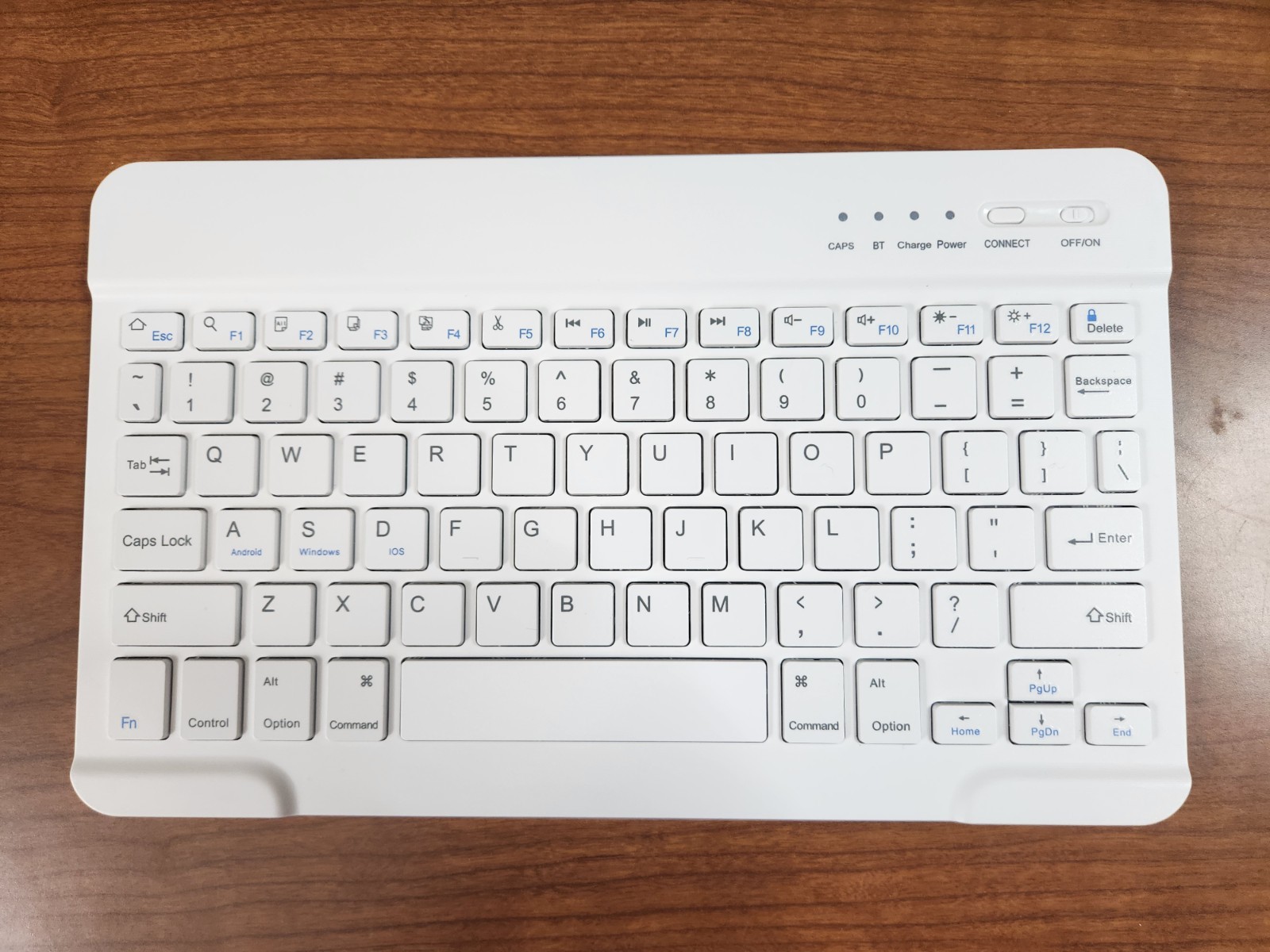 Bluetooth Ultra Light Thin Design QWERTY Keyboard USB-C Charging