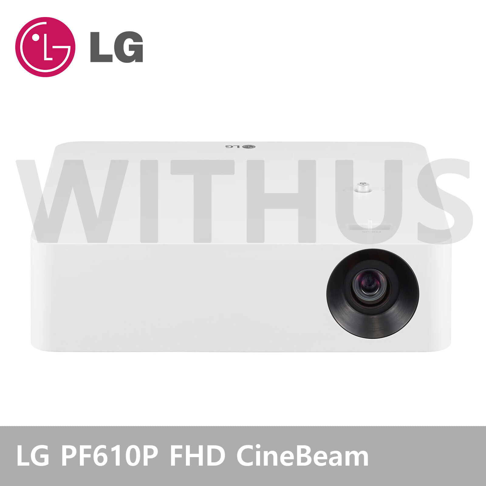 LG PF610P FHD CineBeam 1000 ANSI Lumen 1920x1080 Smart Beam Projector  