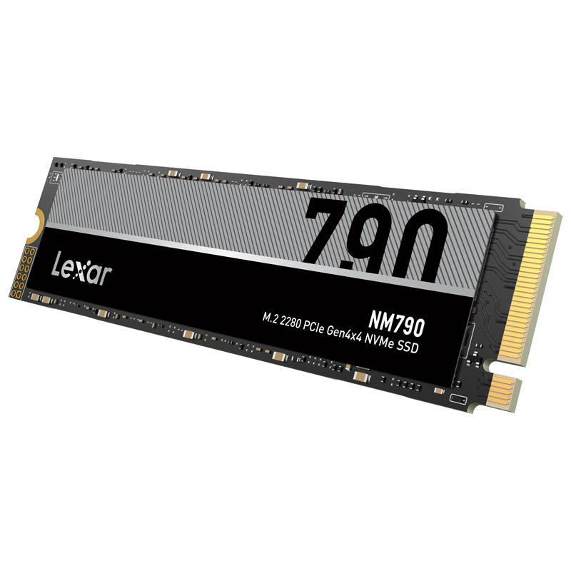 Lexar NM790 NVMe SSD, PCIe 4.0 M.2 Type 2280 4TB NVMe SSD in LNM790X004T-RNNG