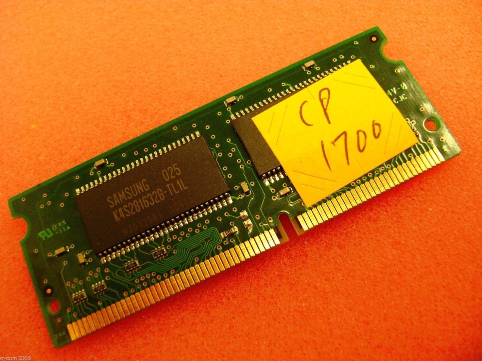 198716-001 *  64MB Memory Module * PC100/ 100MHZ  144 Pins* For Compaq Notebooks
