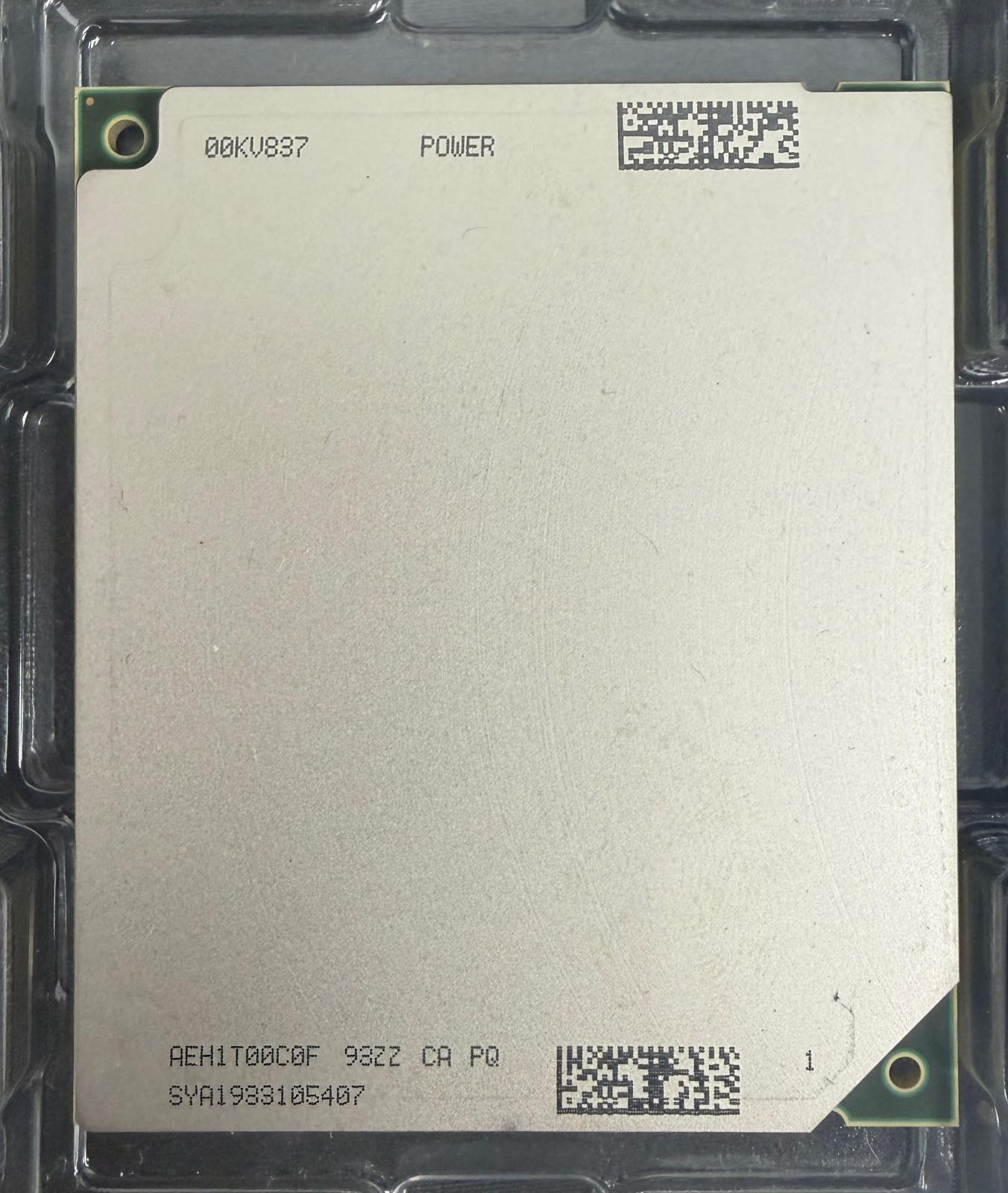 IBM 00KV829 POWER8 12-Core 3.52GHz Processor CPU Module (96MB L3 Cache)