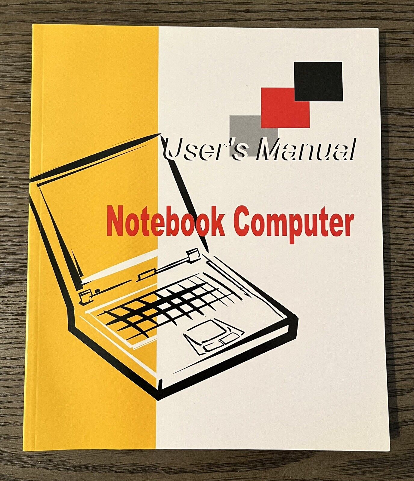 Vintage Rare Notebook Computer User’s Manual Compal Electronics 1999