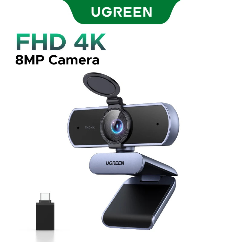 4K FHD 1080P network camera 8MP suitable for PC, PDAF autofocus 