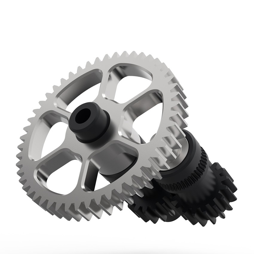 Extruder Straight Tooth Nano Coated One Piece Gear Kits for Voron V0 Sherpa Mini