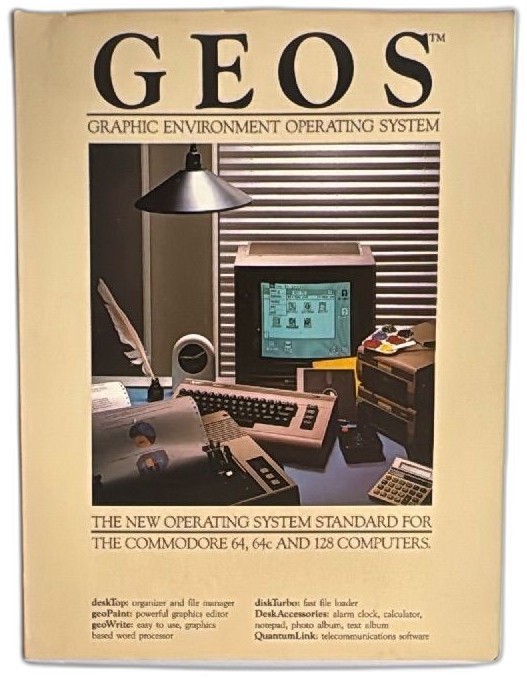 GEOS 1 2 Complete Boxed Set For Commodore 64 128 Berkeley Softworks Vintage