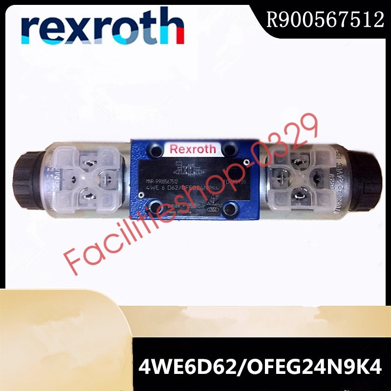 1pcs Rexroth 4WE6D62/OFEG24N9K4 R900567512 Hydraulic Directional Spool Valve