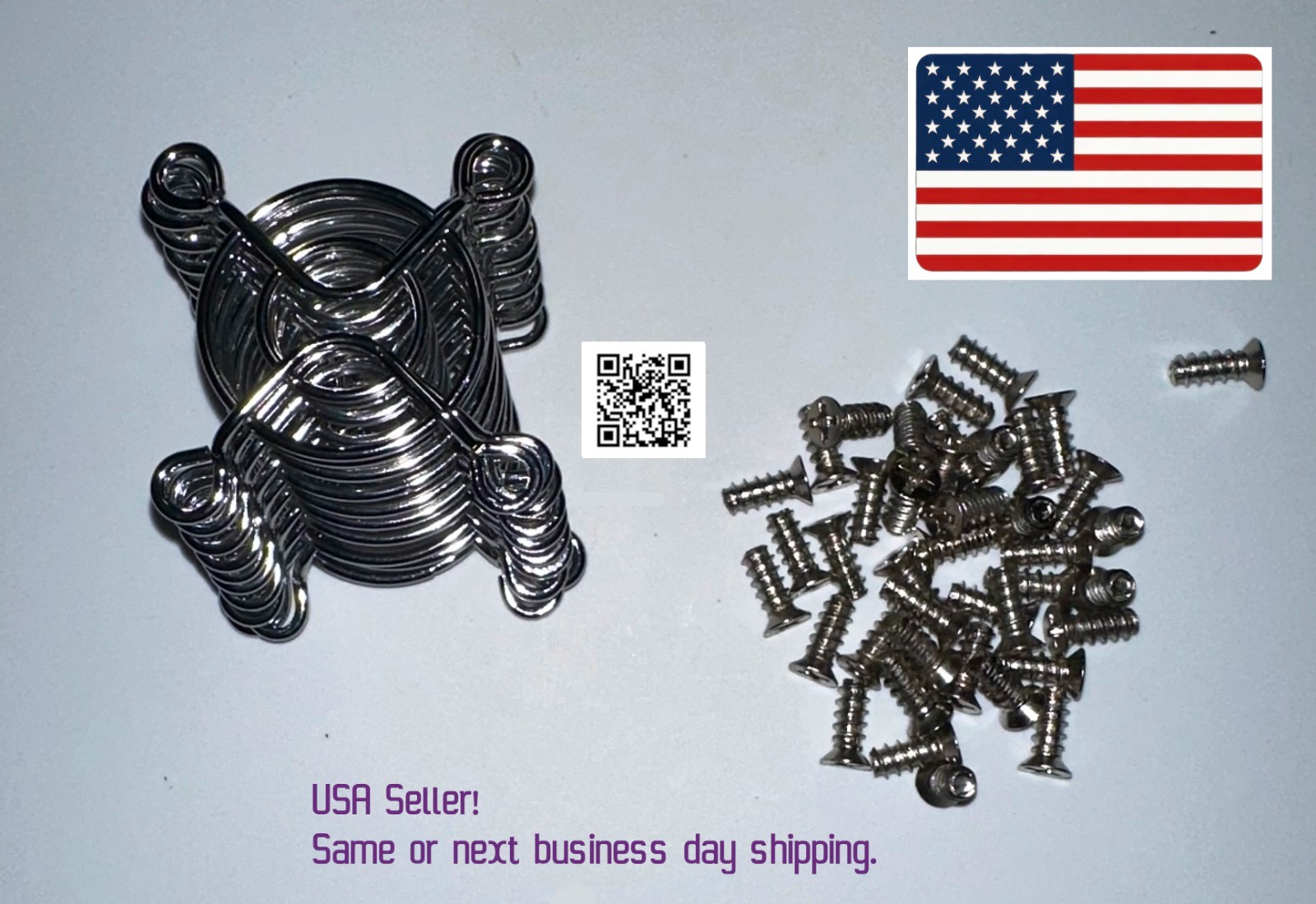 LOT OF 10 FAN GUARDS / GRILLS 40MM WITH SCREWS