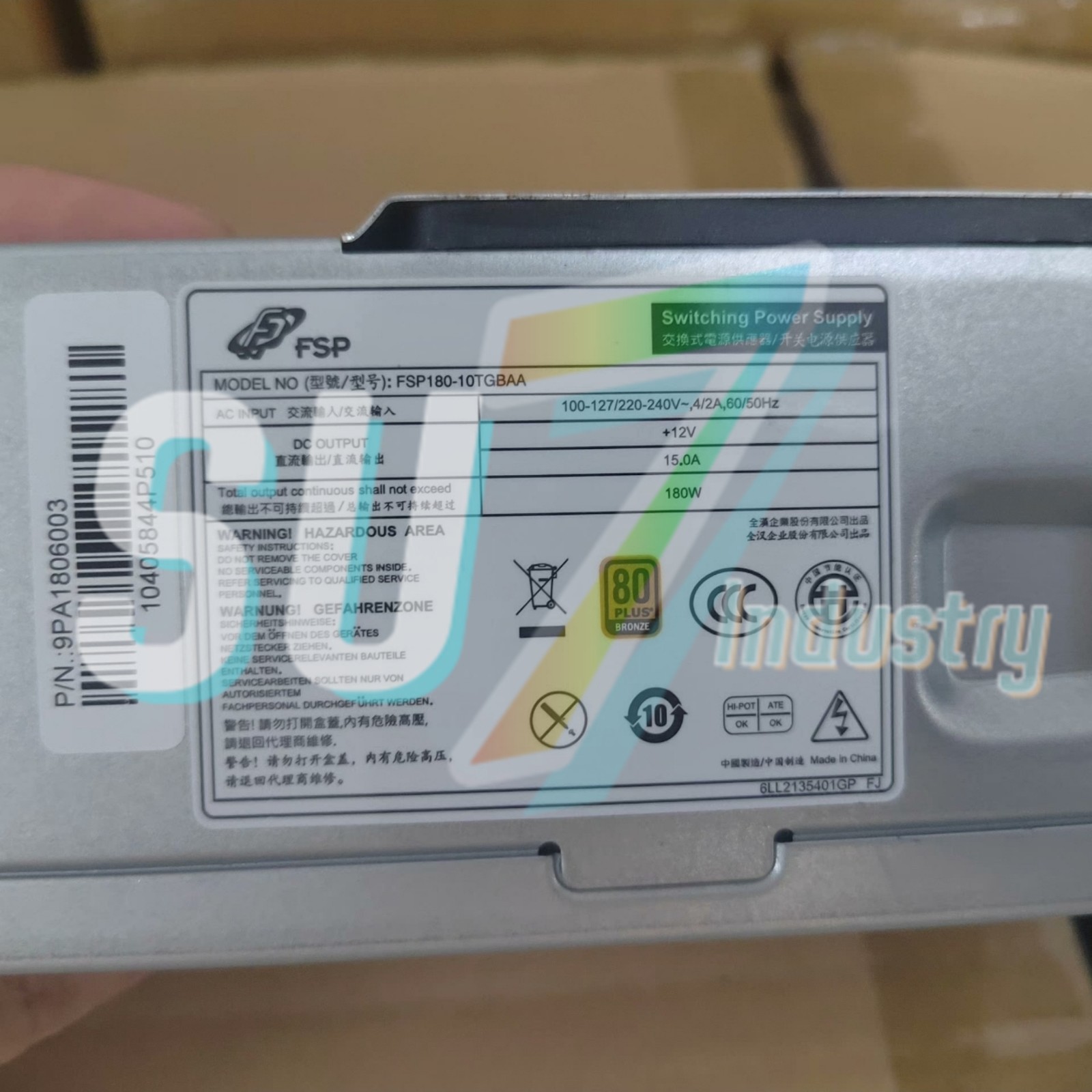 FSP FSP180-10TGBAA Industrial control computer power supply#1pcs New In Box