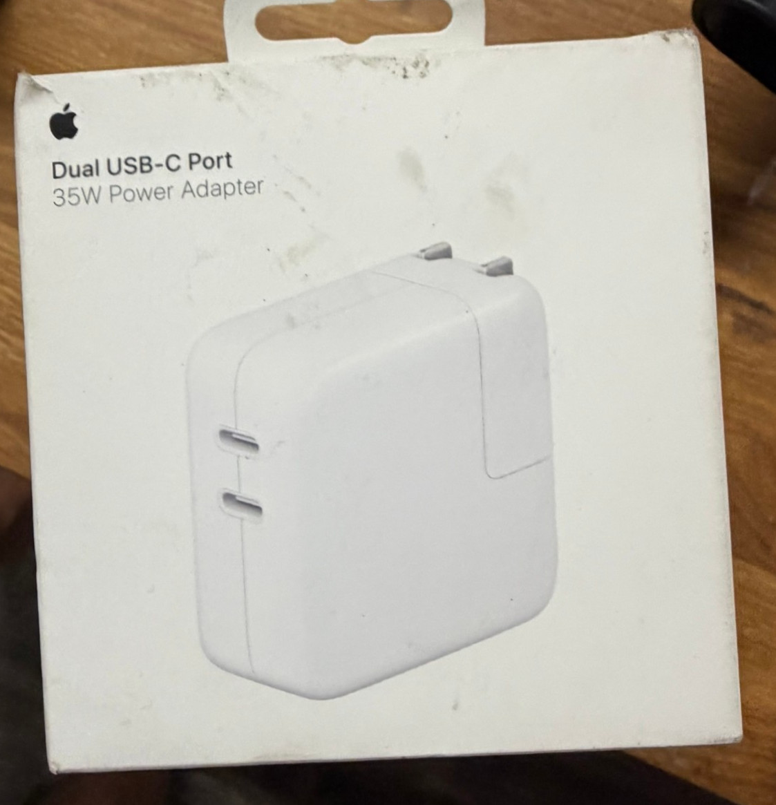 Lot of 5 Apple 35W Dual USB-C Port Power Adapter MW2K3AM (A2676) NEW SEALED