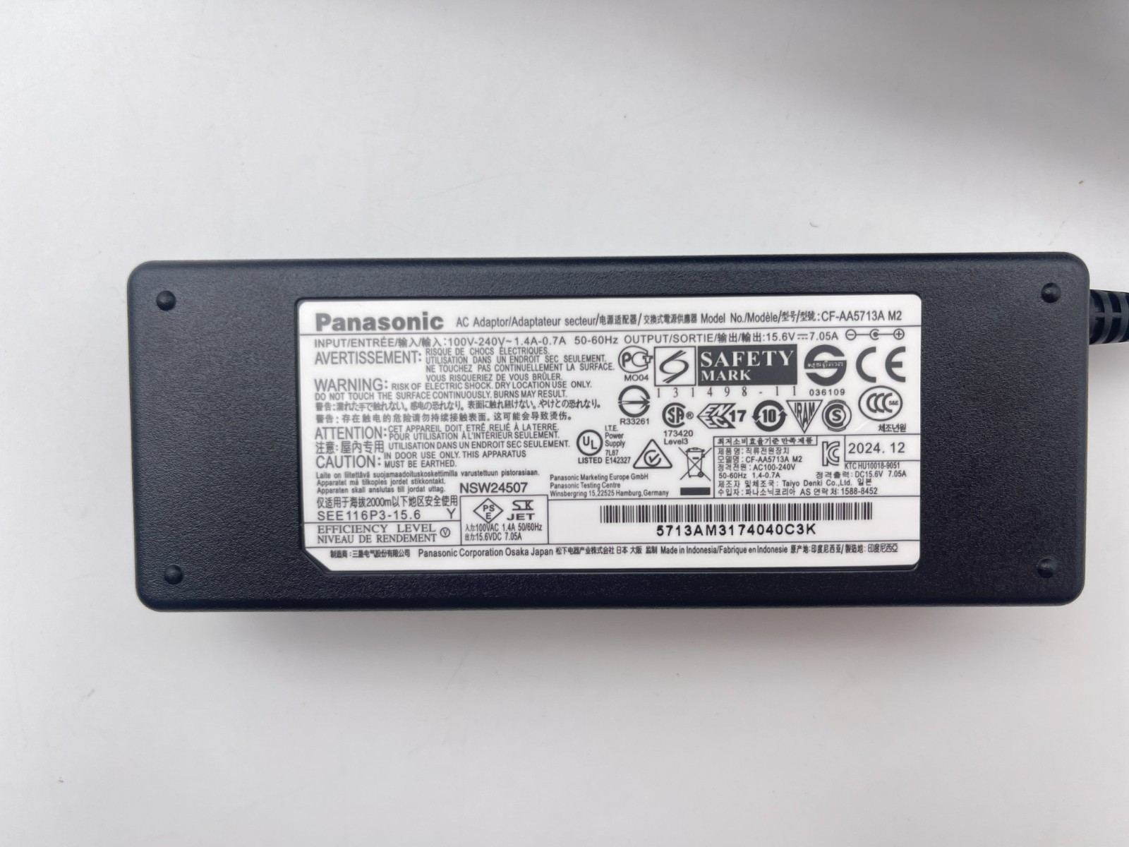 OEM CF-AA1623A 110W AC Adapter For Panasonic Toughbook CF-31 CF-AA1653A CF-52