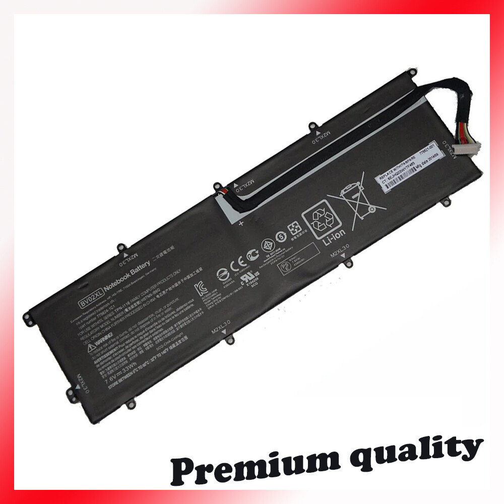 BV02XL - New 33Wh Battery for HP Envy X2 Detachable 13 HSTNN-IB6Q Series