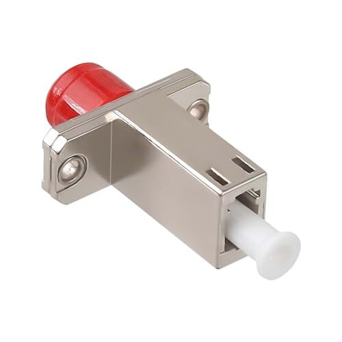 -1PC FC Female to LC Female Fiber Optic Hybrid Flange Adapter Single Mode Fib...
