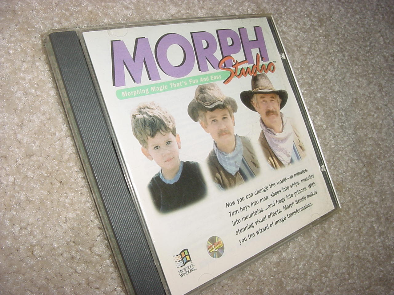 MORPH STUDIO  by SOFTKEY Special Effects  CD-ROM - 1995