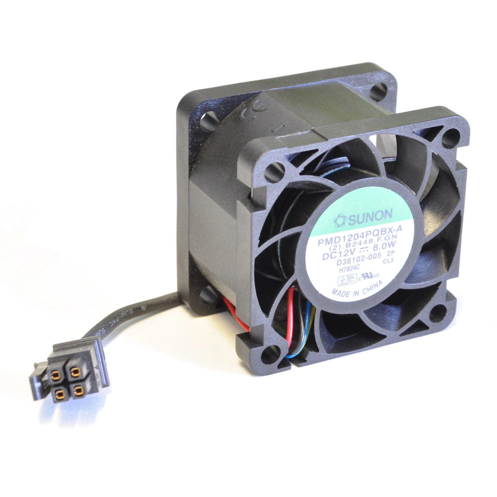 Sunon PMD1204PQBX-A 40mm 13000 RPM Case Fan - Black