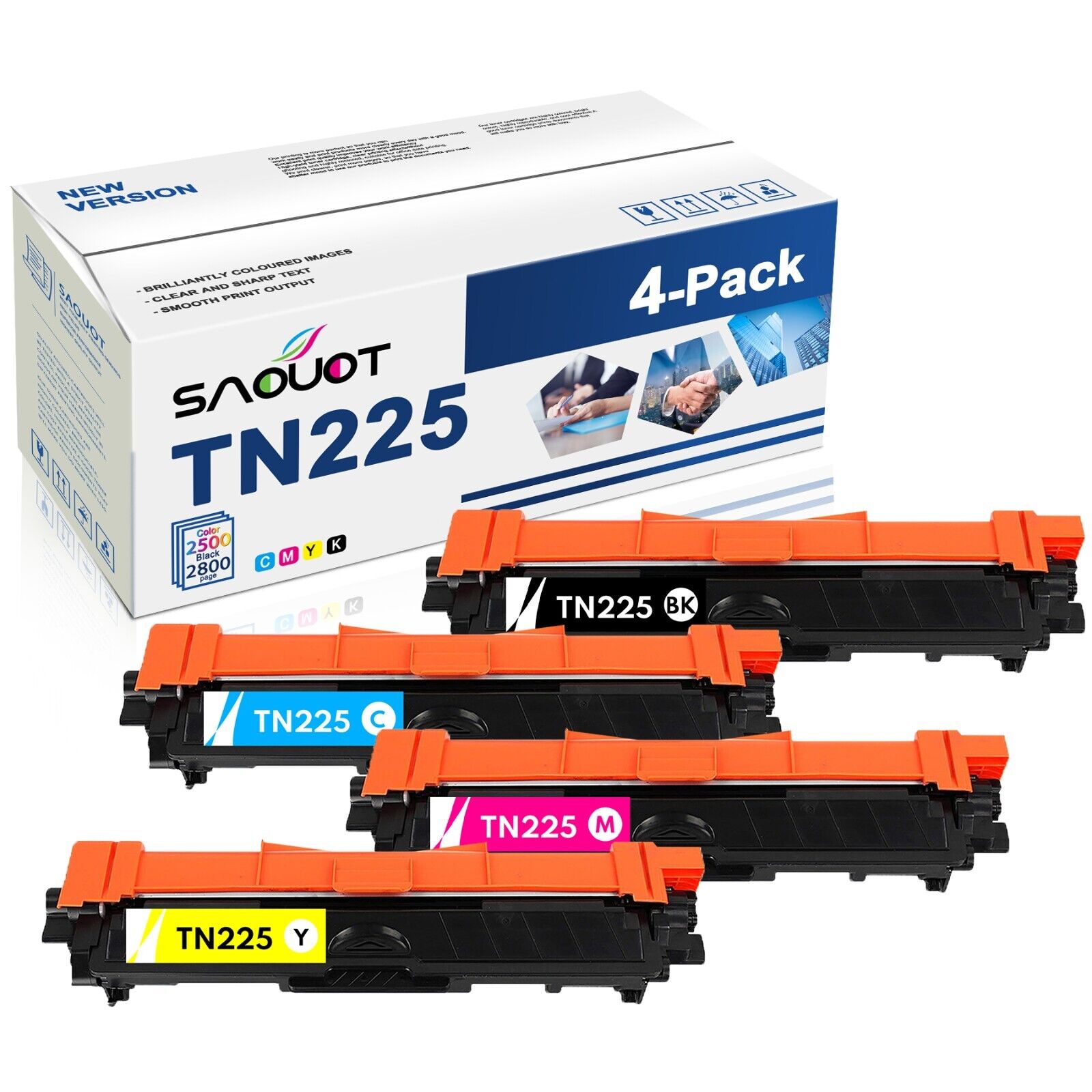 High Quality TN-225 TN225 Toner Cartridge Replacement for Brother HL-3170CDW