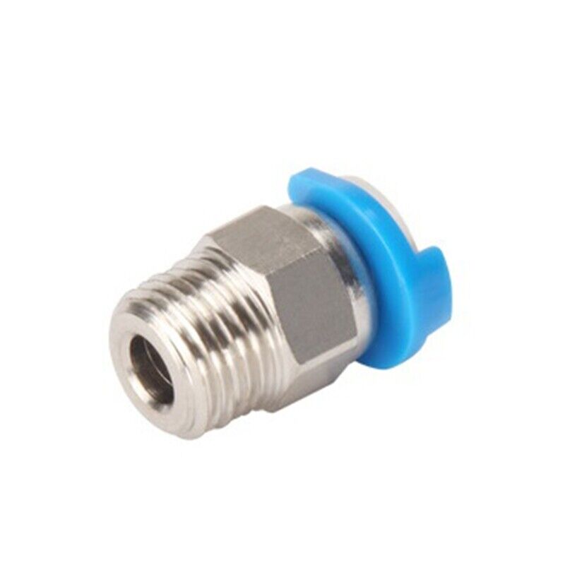 3D Printer Part JP4-01 Perforated Pneumatic Connector Straight Through