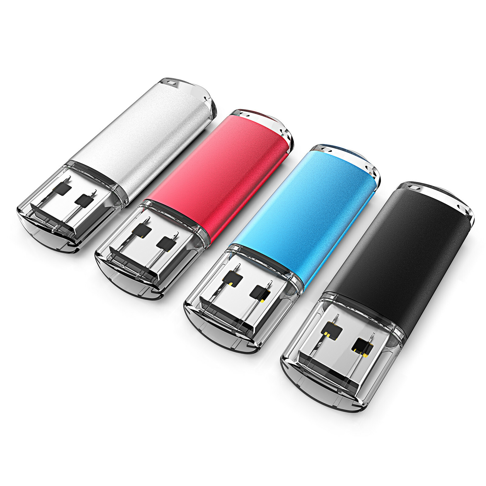 4 Pack 16GB USB 2.0 Flash Drive Memory Stick Thumb Drive Pen Drive Storage
