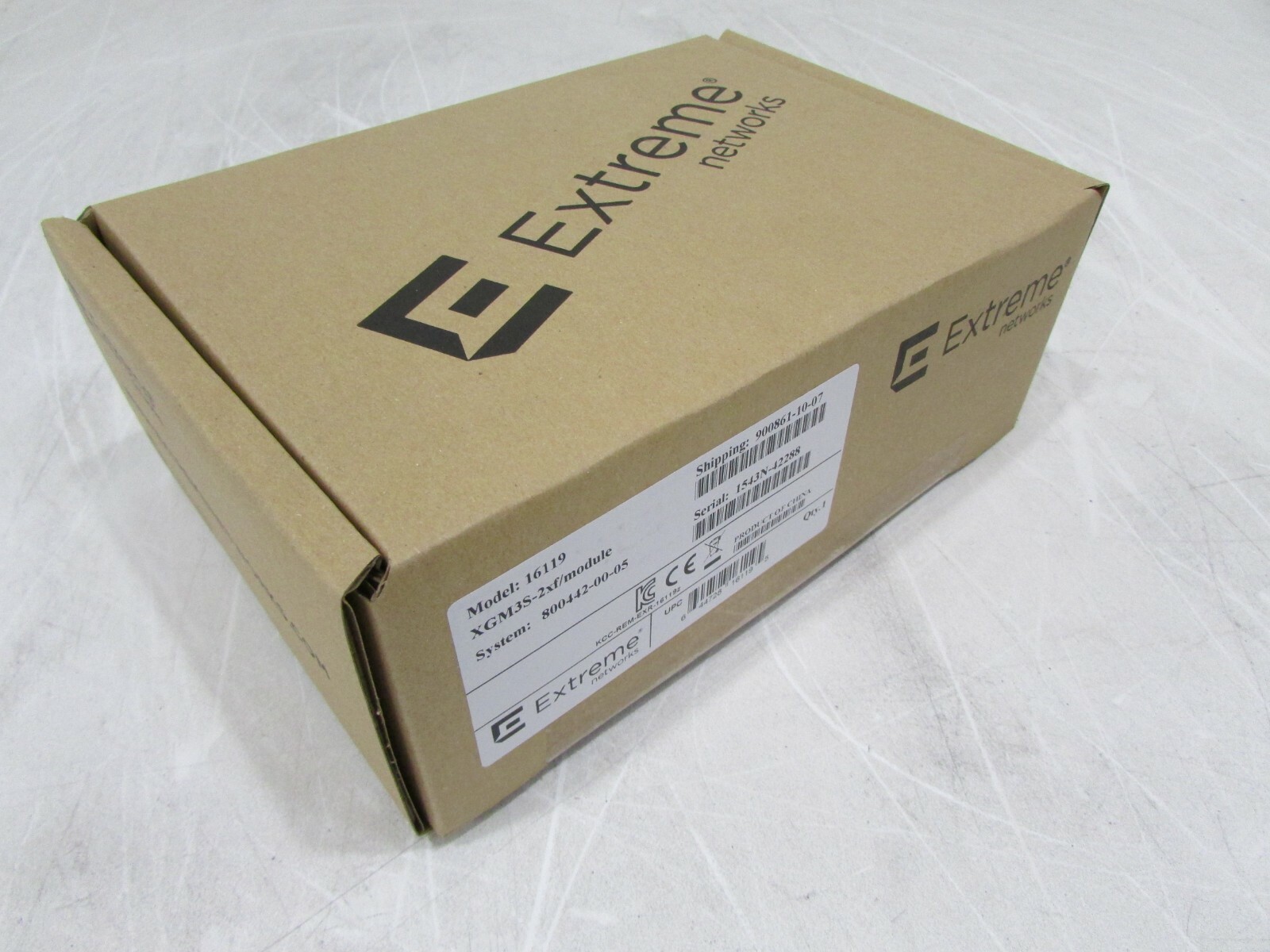 New Extreme XGM3S-2xf Option module W/ XFP for X460 16119 