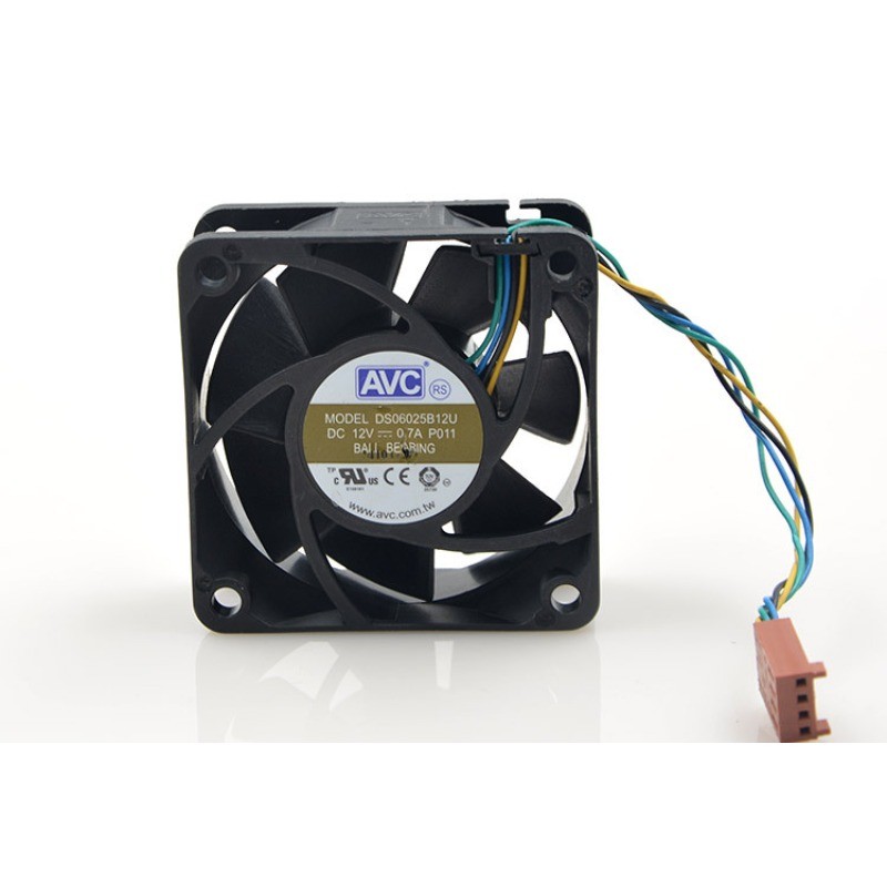 For AVC DS06025B12U 60*60*25mm DC 12V 0.7A 4-pin Pwm Server Inverter Cooling Fan