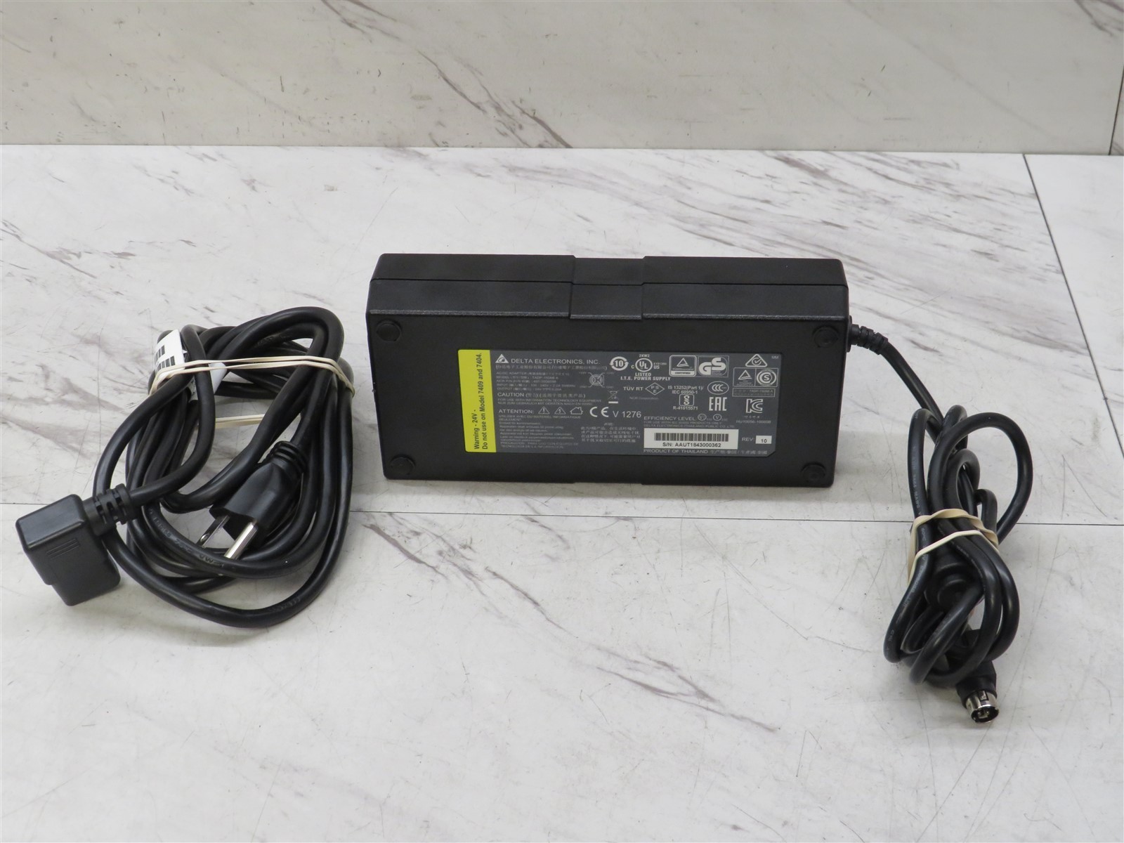 NCR Delta TADP-150AB A 24V 6.25A 150W 4-Pin AC Adapter 497-0508598