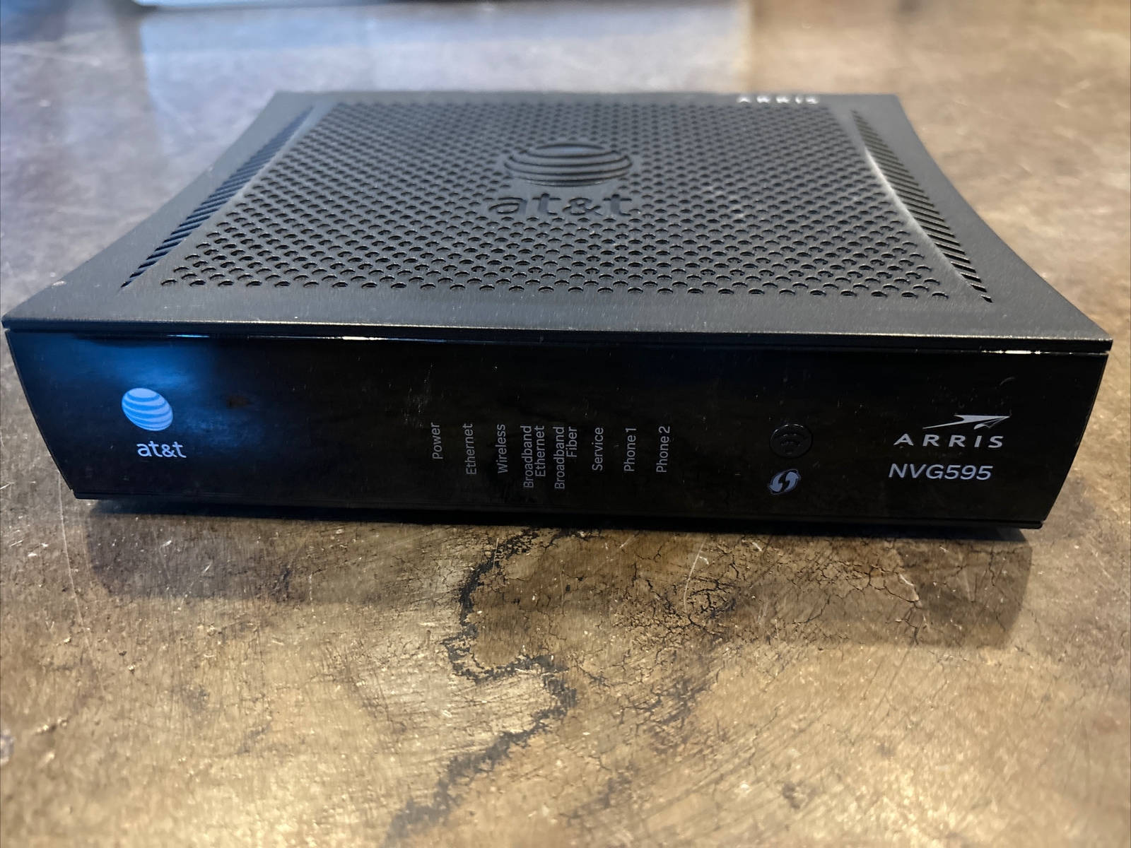 Arris NVG595 for AT&T Fiber Business Gateway Modem NVG595 USED