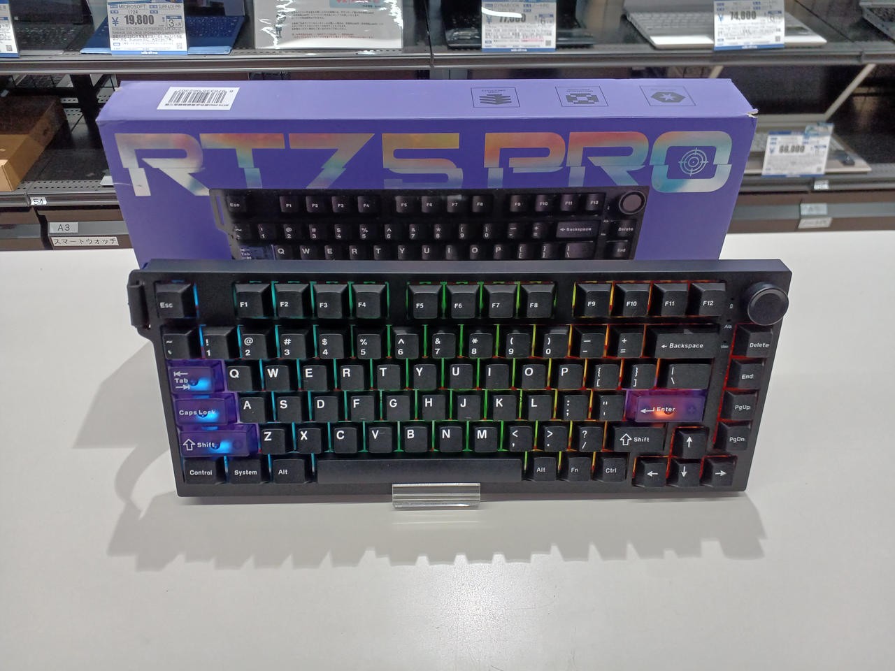 YUNZII RT75 PRO Wireless Mechanical Gaming Keyboard 75% Rapid Trigger