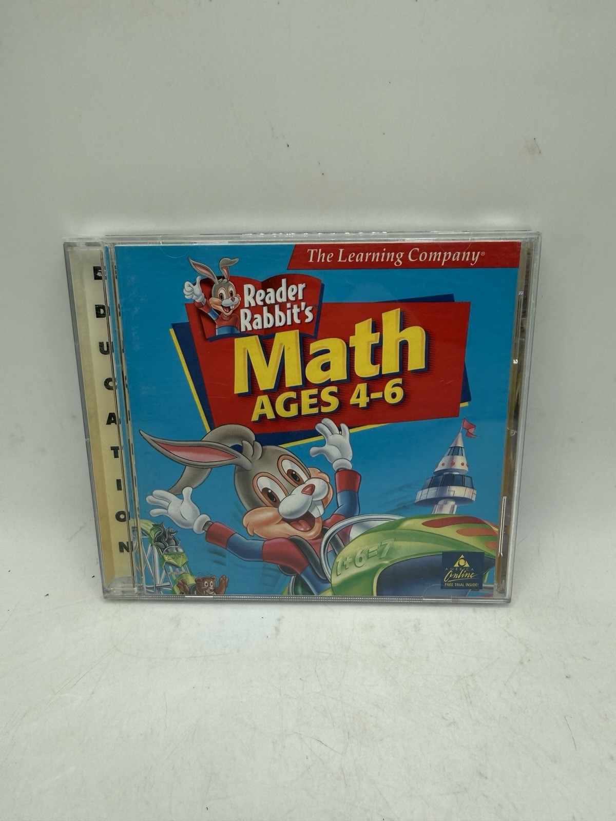 Reader Rabbit Math Ages 4-6 Version 3.0 (CD-ROM, 1998) WINDOWS/MAC Great Disc