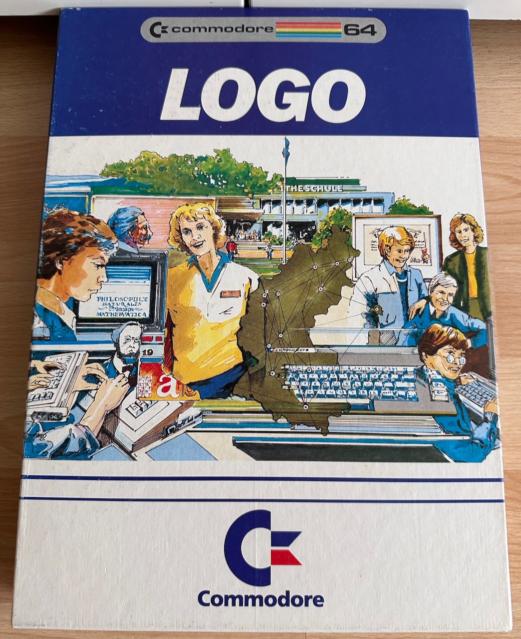 Commodore 64 LOGO With 2 DISK, Unused