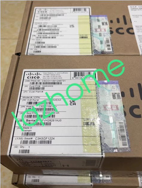 1PCS Cisco Expansion Module C9200-NM-4X= new via FedEx or DHL