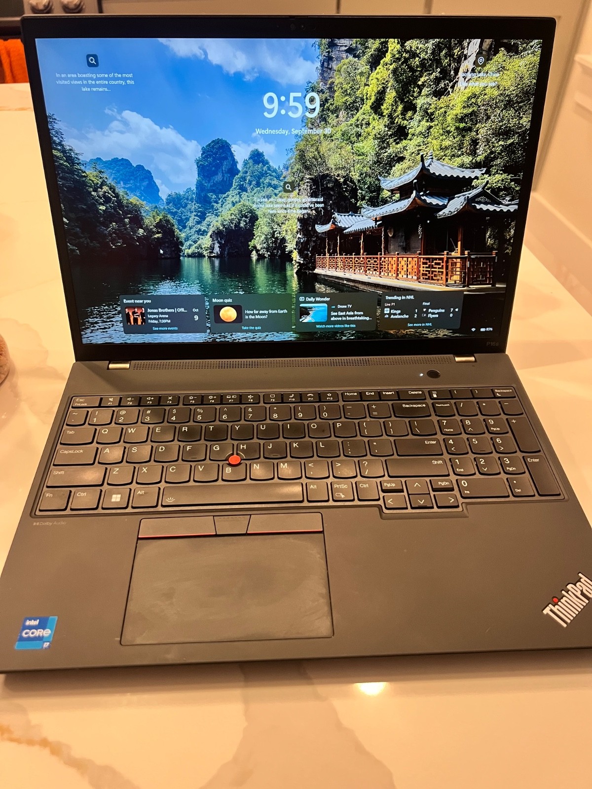 Lenovo ThinkPad P16s Gen 2 Black i7-1360P WorkStation 32GB 1TB SSD