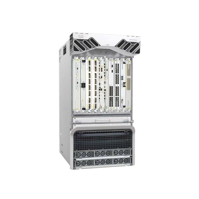 CISCO ASR-9010-DC w/ 2x A9K-RSP-8G, A9K-40GE-L, A9K-2T20GE-L, A9K-8T-L LIFETIME