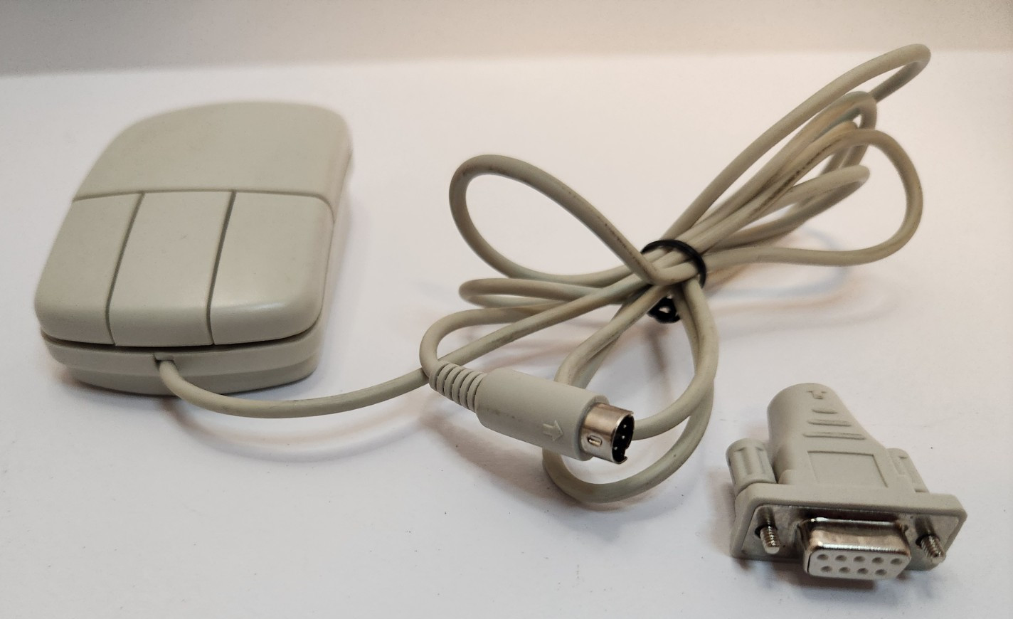 Vintage Belkin Serial & PS/2 Mouse S/N 0178710