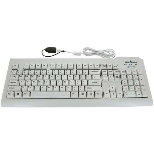 Seal Shield Silver Seal Glow Waterproof Keyboard Long Cable (sswksv207gl)