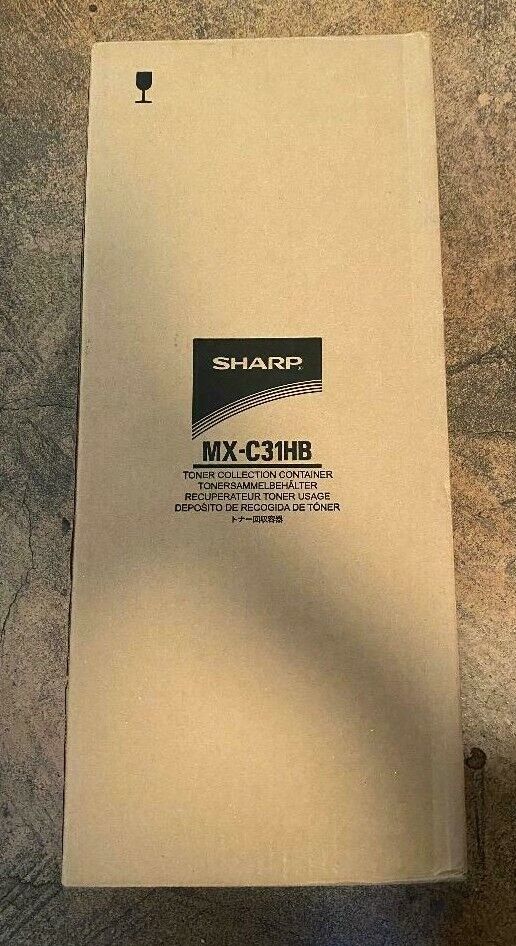  Genuine Sharp MX-C31HB Waste Bottle MX-C311 MX-C400P MX-C401 MX-C402SC