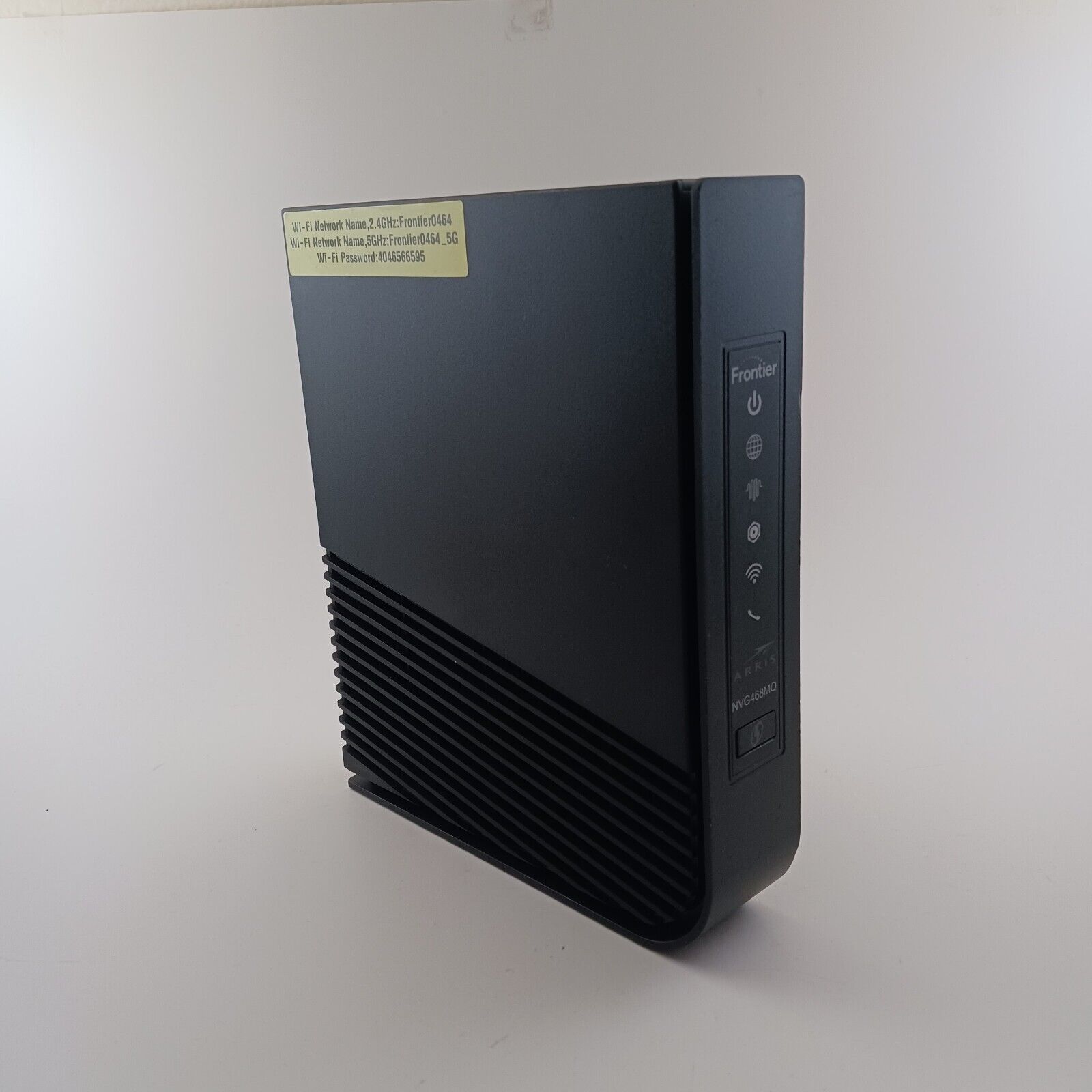 Arris Frontier Ethernet Gateway Wi-Fi Modem Router NVG468MQ Adapter Not Included