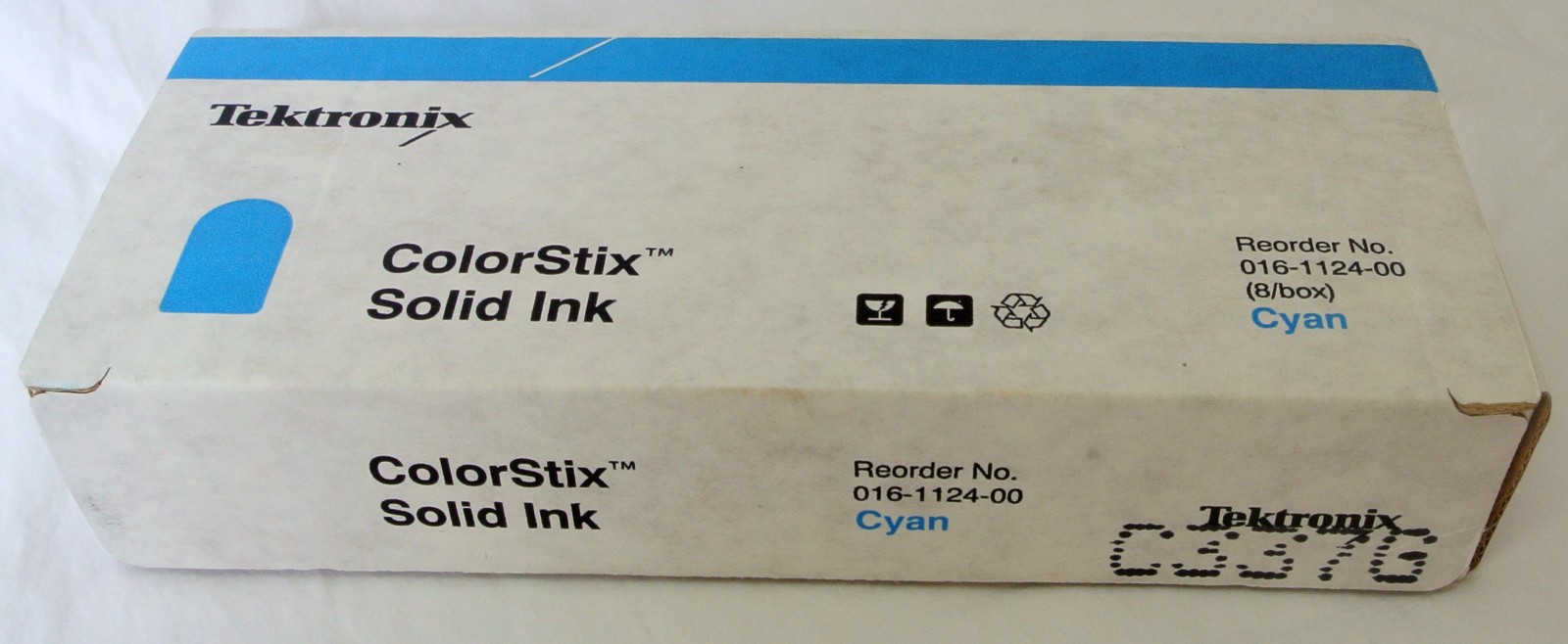Tektronix ColorStix Solid Ink Cyan 8 Pack for Phaser Printer 016-1124-00