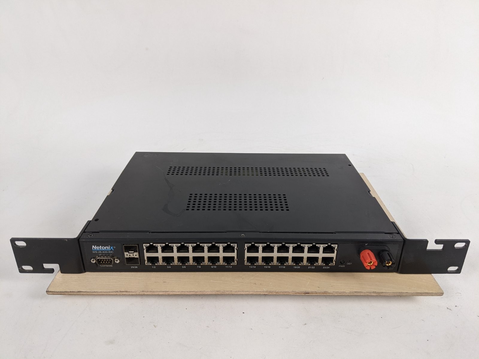 Netonix WS-26-400-IDC 24-Port Managed PoE WISP Switch Untested As-Is