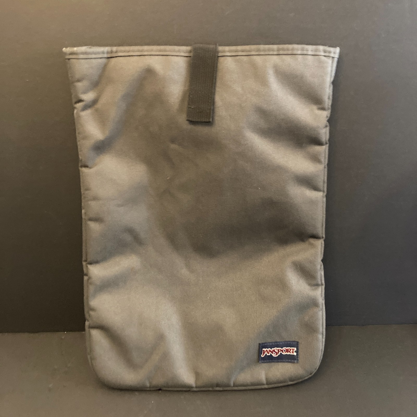 JanSport Padded Laptop Sleeve Case | Gray 14x10 Tablet Chromebook Travel Cover