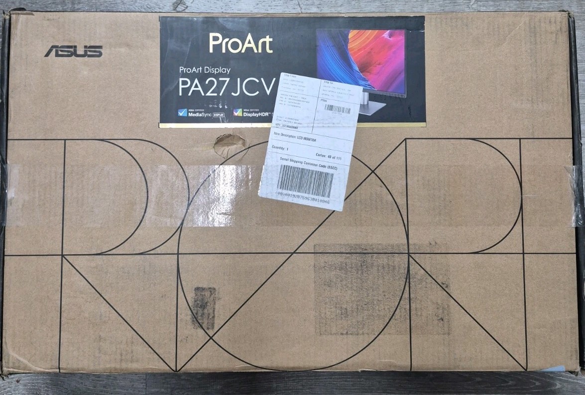 ASUS ProArt Display 27" 5K HDR Professional Monitor (PA27JCV) - 5K (5120 x 2880)